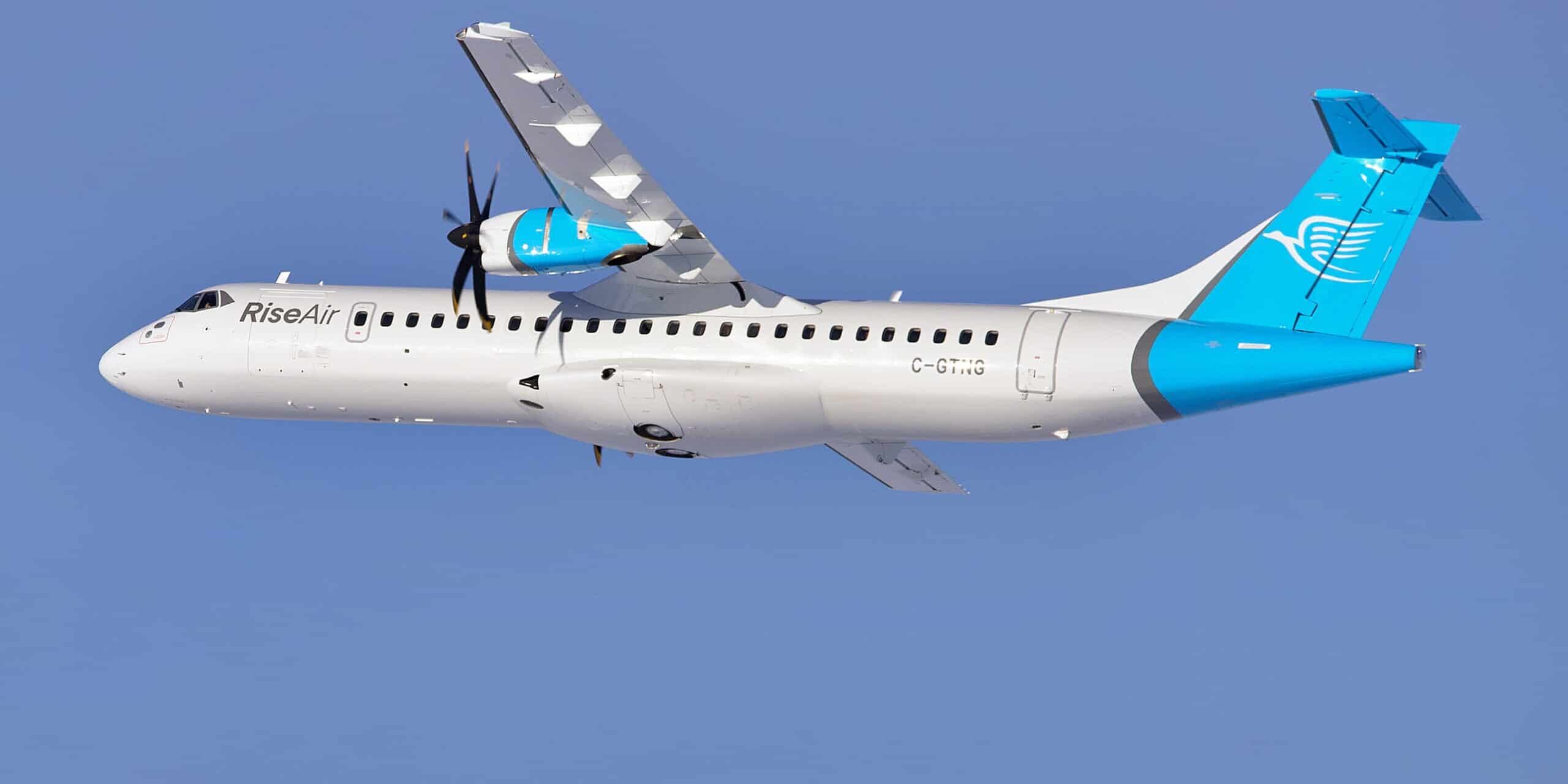ATR 72 600 flying